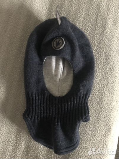 Шапка шлем для мальчика