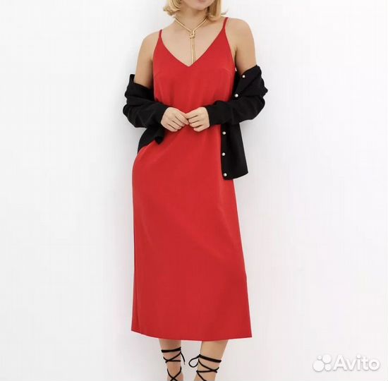 Платье комбинация сарафан