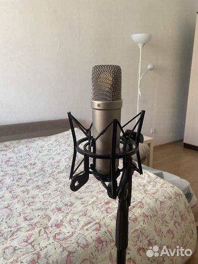 Rode nt1a+focusrite+audio technica