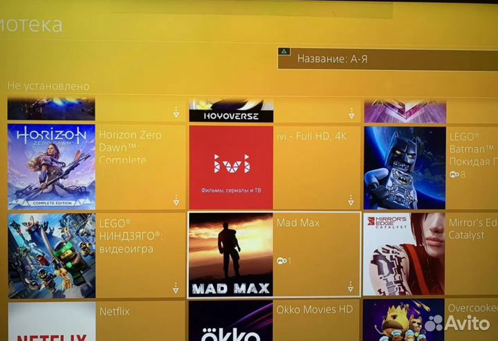 Игровая приставка ps4