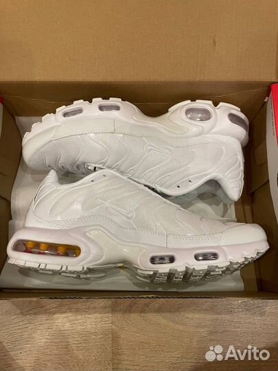 Nike air max tn plus белые white оригинал