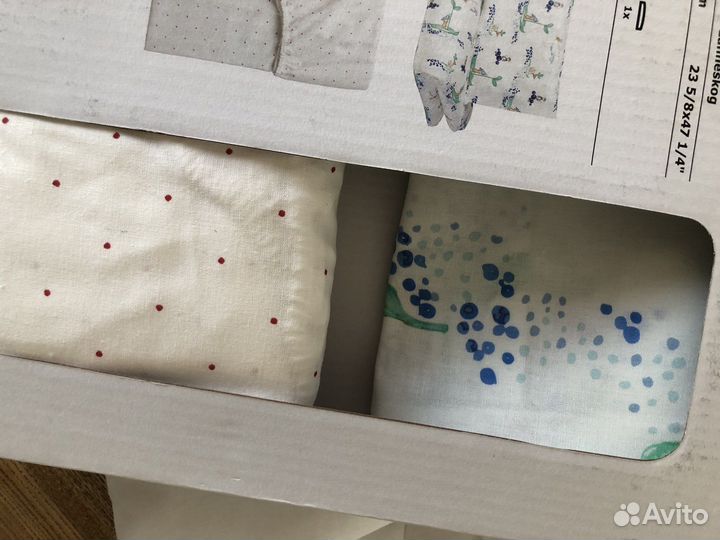 Детское постельное белье подушка новое IKEA
