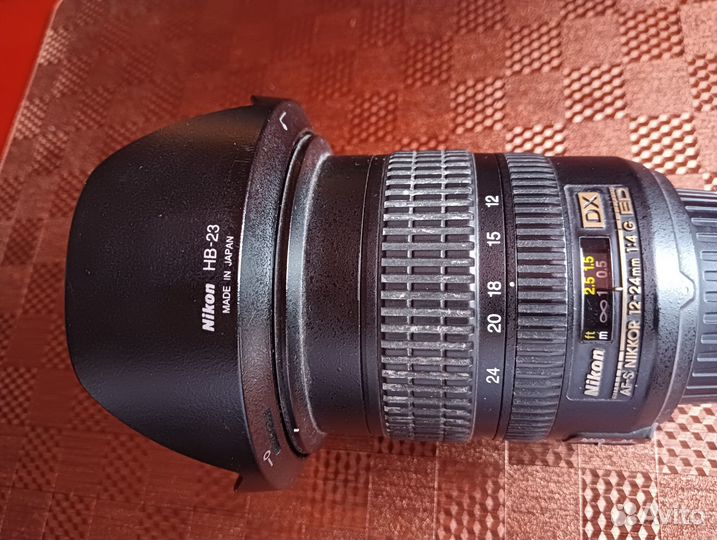 Nikon Nikkor 12-24mm f/4G ED-IF AF-S DX
