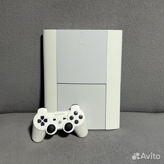 PlayStation 3 Super Slim White 500gb HEN + Игры