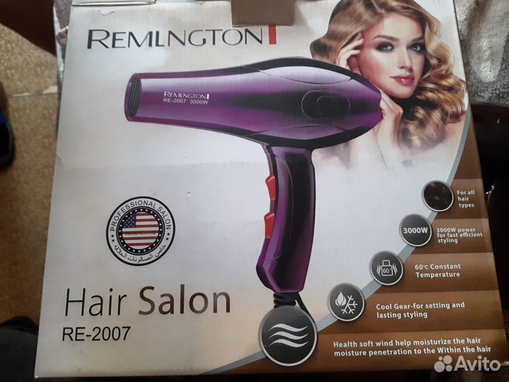 Профессиональный фен Remington re-2007