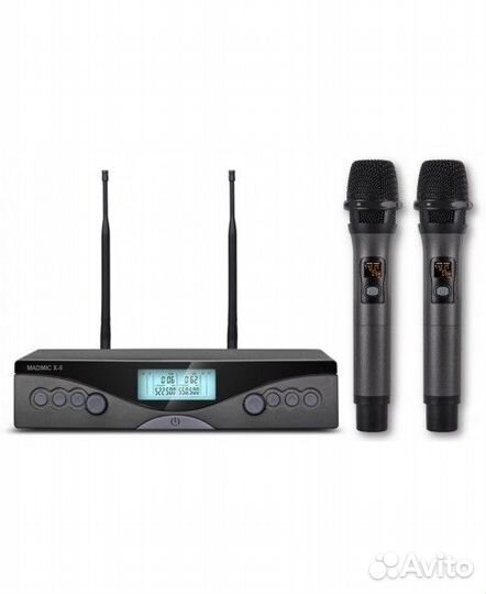 Караоке аст мини + микрофоны mаdmic x5 + колонки