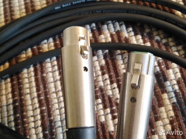 Аудиокабели джек(6,3) - XLR