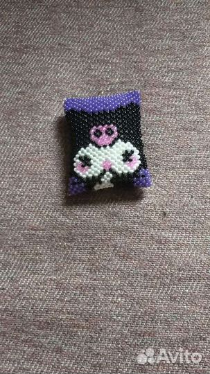 Брелок для ключей из бисера