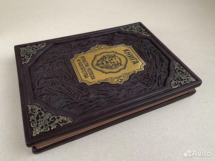 Книга богатства, власти и успеха (кожаная книга)