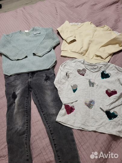 Вещи пакетом на девочку 98 104 reserved