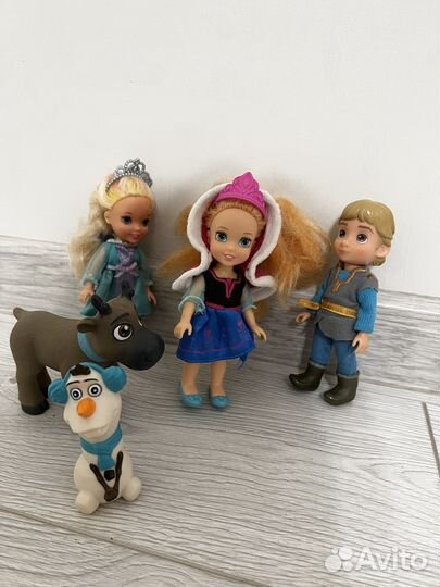 Куклы Ельза, Анна, Кристофф, Олафф, Свэн, оригинал