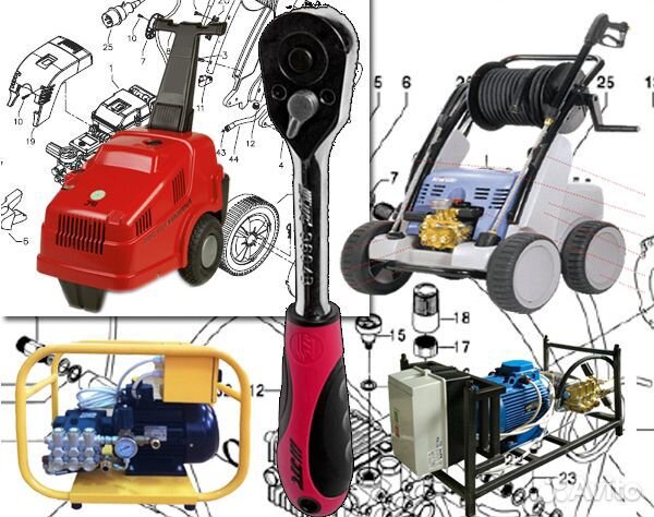 Ремонт автомоек Кarcher,Annovi Reverberi,Sterwins