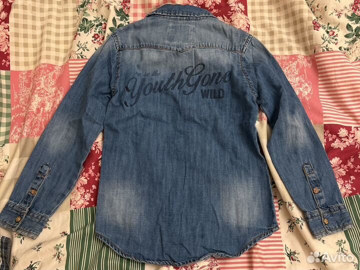 Джинсовая рубашка детская Zara