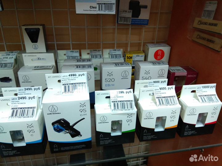 Головка для винила Audio-Technica AT-VM95C/H