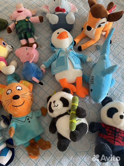 Мягкие игрушки пакетом