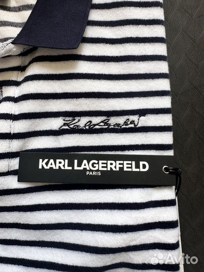 Поло мужское karl lagerfeld