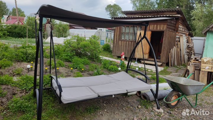 Качеля садовая