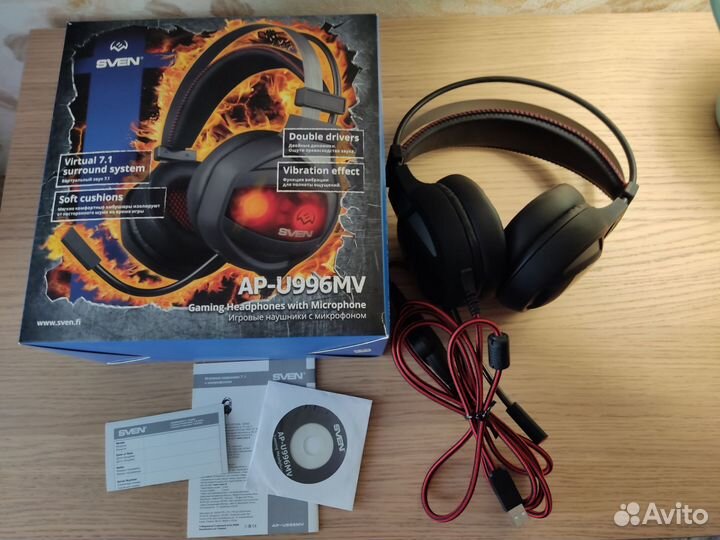 Наушники Sven AP-U996MV