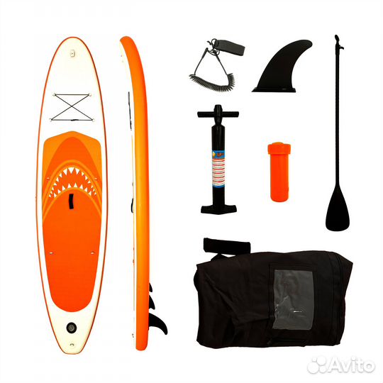 Sup board надувной сап борд,сапборд Shark335x80x16