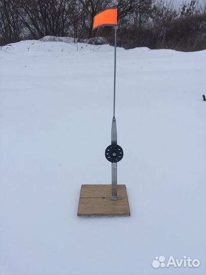 Жерлица (флажок) для зимней рыбалки