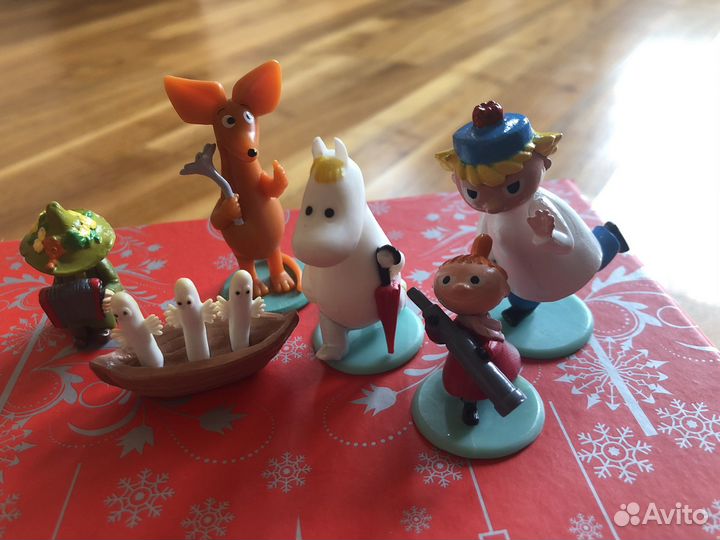 Мумми тролли фигурки, для лики