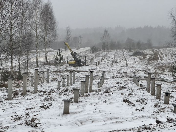 Фундамент жб сваи