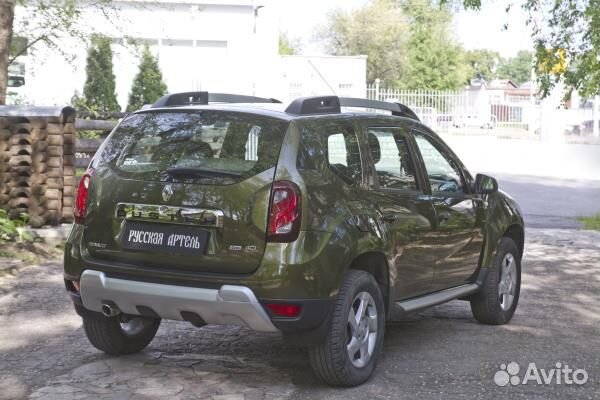 Накладка на задний бампер Renault Duster (2010