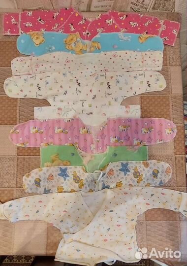 Детские вещи пакетом для девочки от 0 до 4 мес