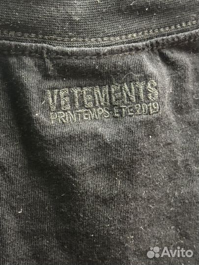 Футболка Vetements Иди На