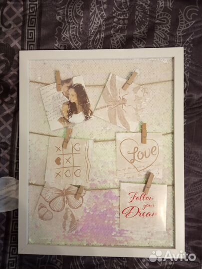 Рамка с прищепками