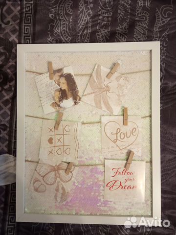 Рамка с прищепками