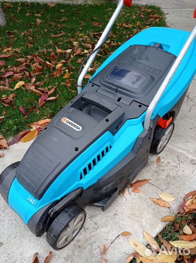 Газонокосилка электрическая gardena