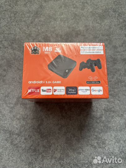Тв приставка M8 Mini 4K + Game приставка
