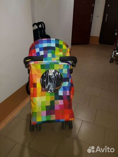 Коляска для погодок, двойни Cosatto tandem