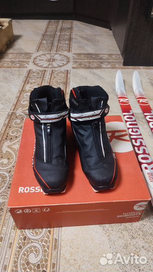 Лыжи и ботинки Rossignol