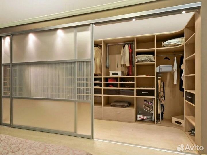 Встроенный шкаф доставка установка