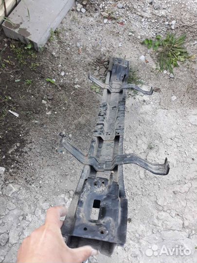 2014-17 Солярис Усилитель заднего бампера Solaris