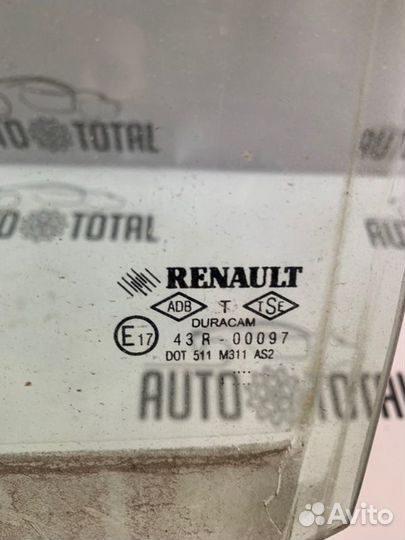 Стекло двери заднее левое Renault Symbol K7JA700