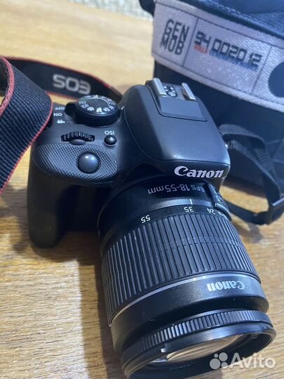 Зеркальный фотоаппарат canon eos 100d