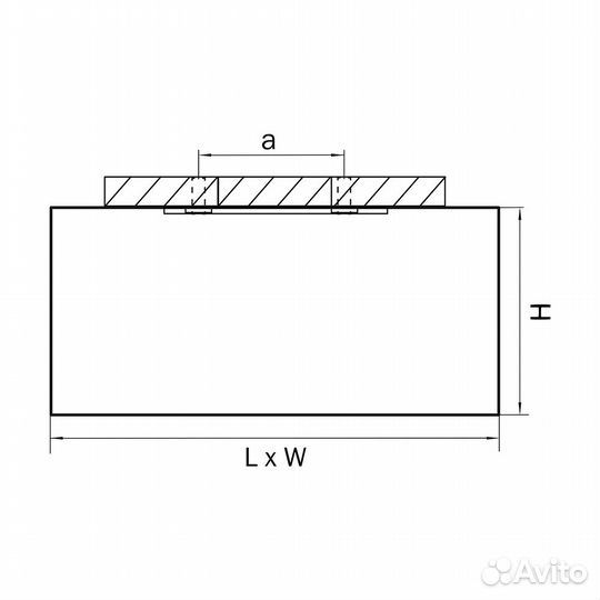 Светильник точечный Lightstar Monocco 212626 - мят