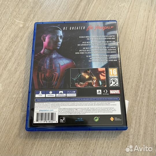 Человек паук PS4 en