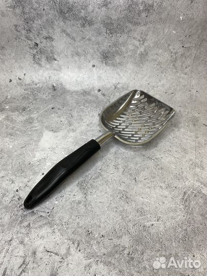 Совок металлический для кошачьего лотка