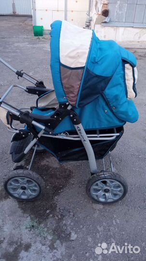 Прогулочная коляска 3 в 1 бу