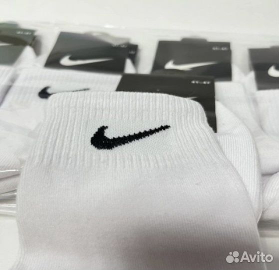 Носки nike новые 10 пар