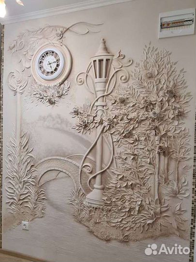 Барельеф на стену, барельефное панно