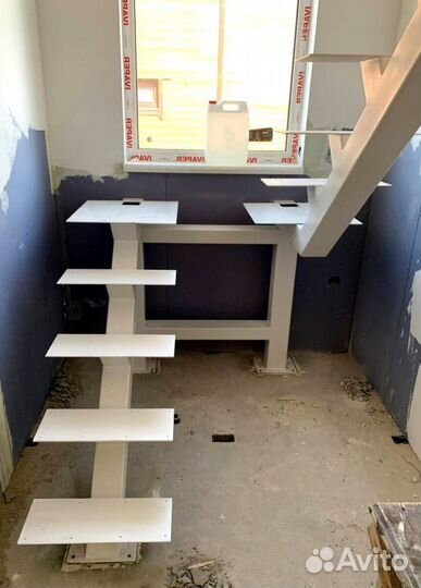 Облицовка бетонных лестниц