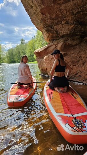 Прогулка на сапах оредеж