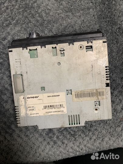 Автомагнитола pioneer 1 din