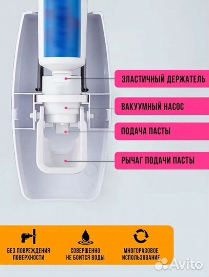 Диспенсер для зубной пасты