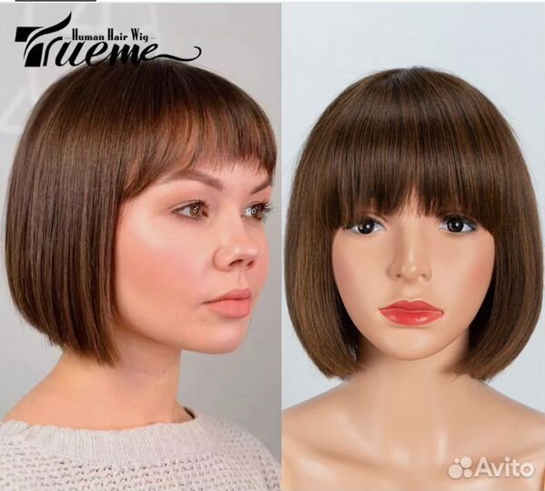 Парик из натуральных волос